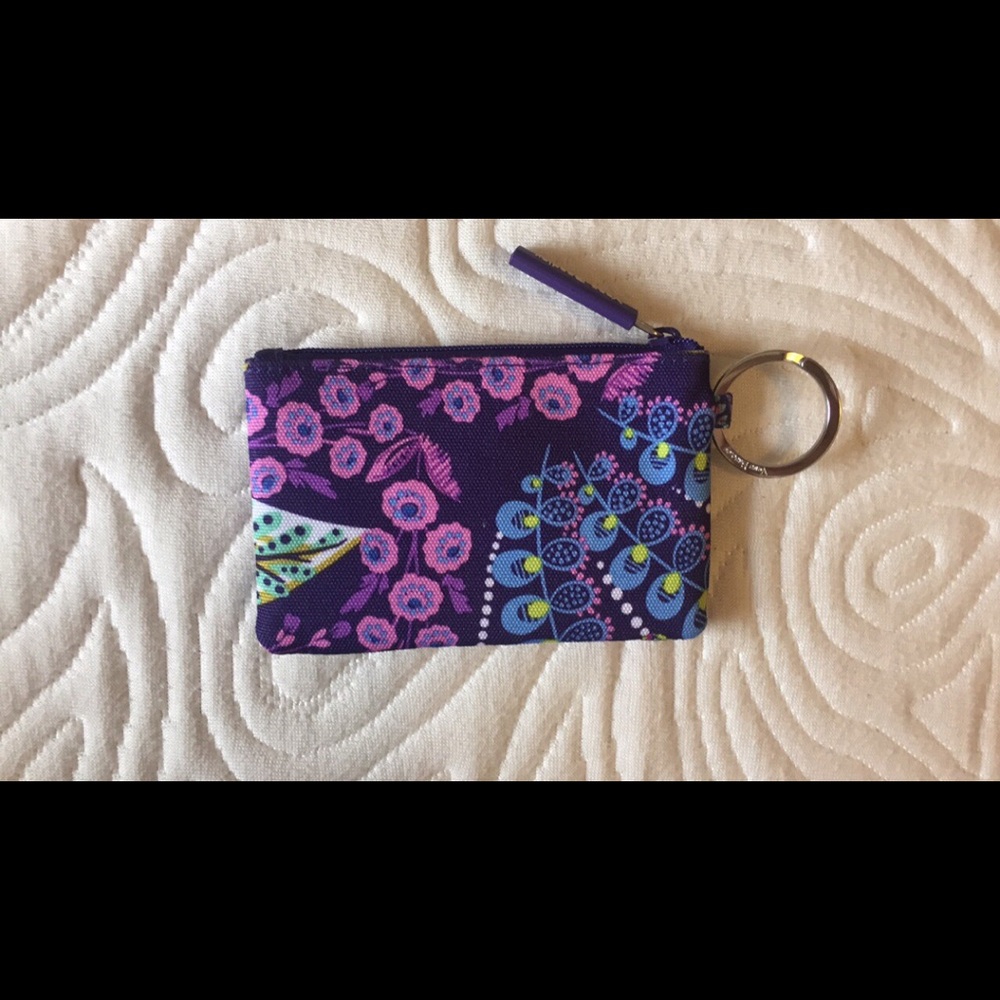 Vera Bradley Purple ID wallet